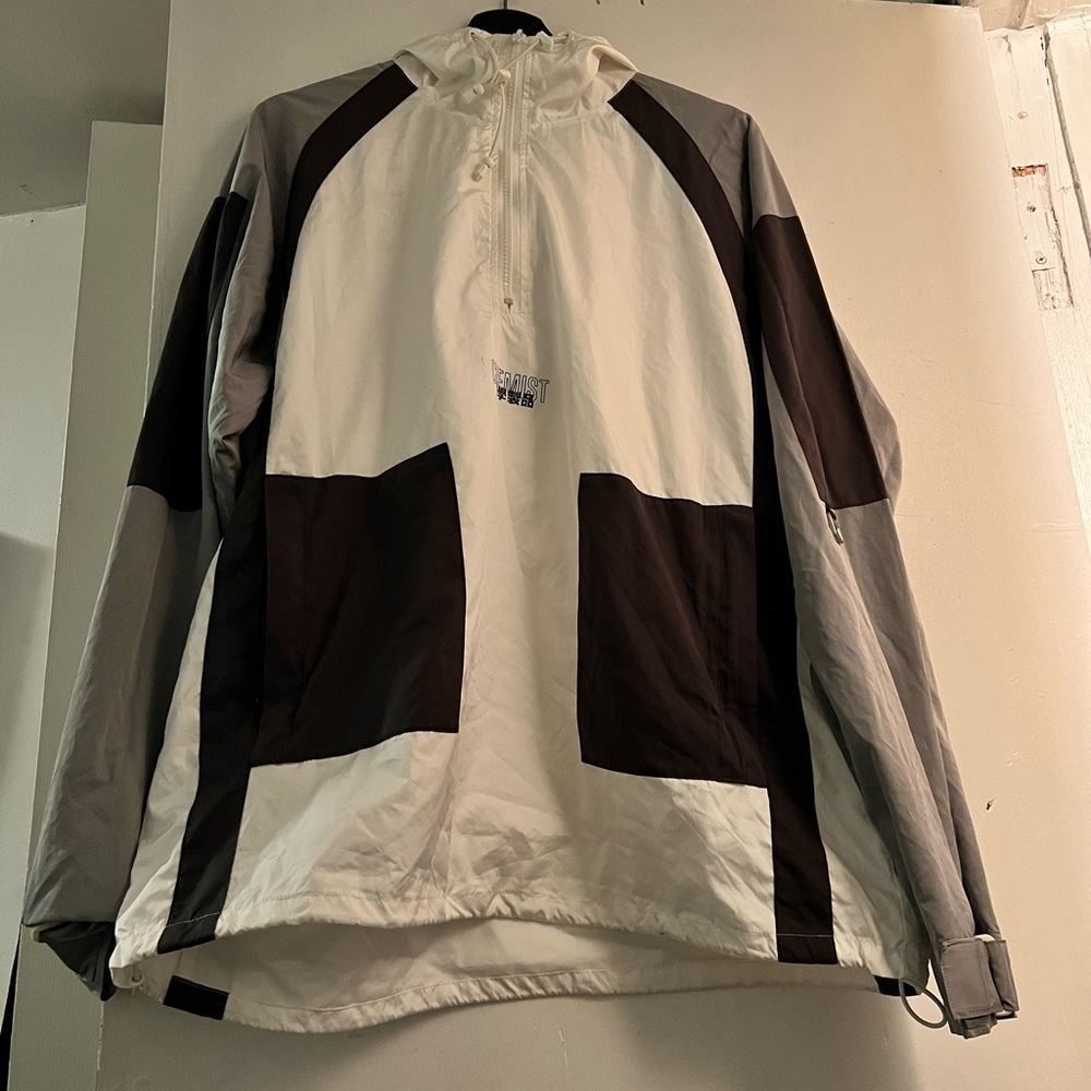 C2H4 Half zip windbreaker